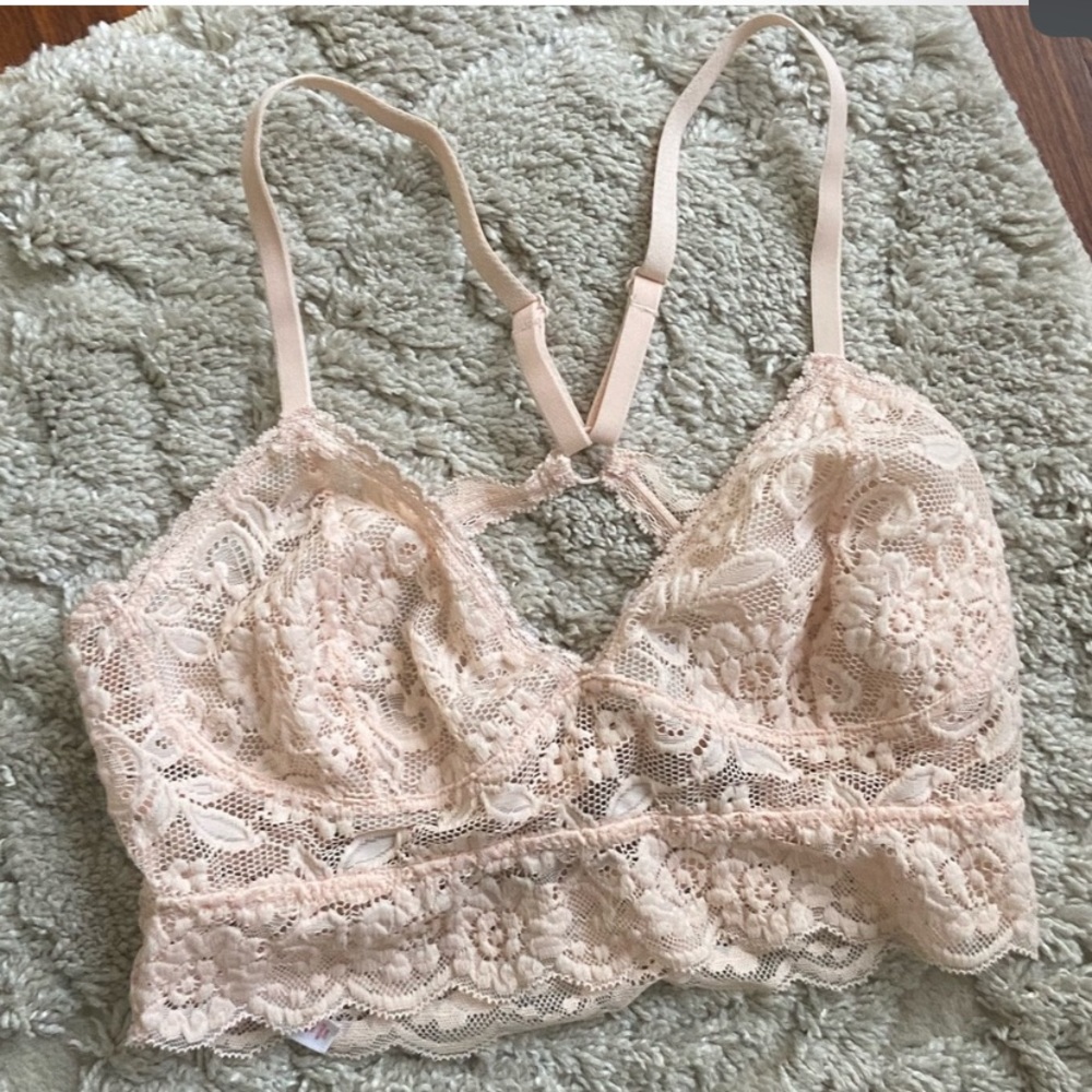 Xhilaration Pink Lace Bralette